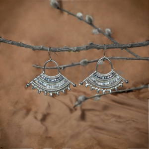 Boucles d'oreilles Egée - Argenté