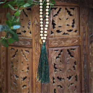 Collier mala Kali - Vert