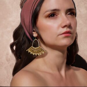 Boucles d'oreilles Egée - Doré